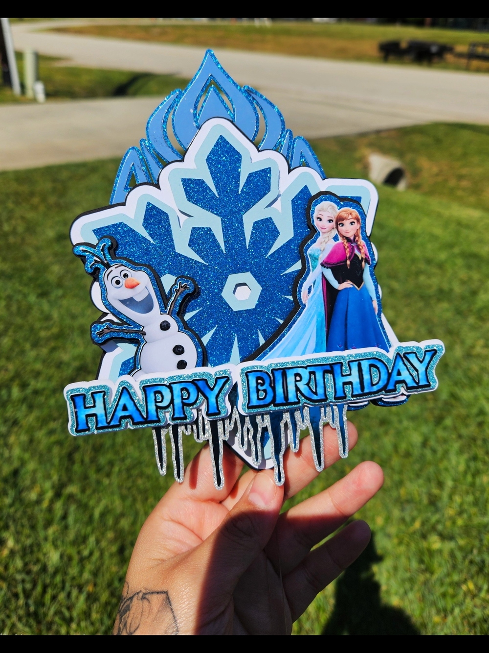 Frozen Cake Topper